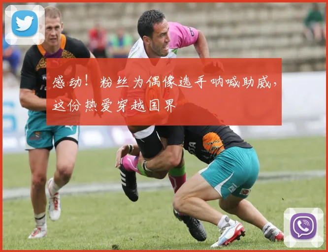 感动！粉丝为偶像选手呐喊助威，这份热爱穿越国界